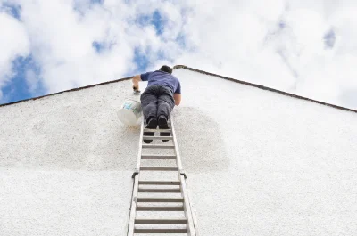 Peinture extérieure au Petit-Pressigny — façades et ravalement
